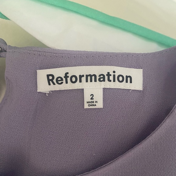 Reformation Magnus Dress in Aura Size 2 - Picture 5 of 6